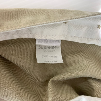 【中古品】【メンズ】 Supreme シュプリーム CHINO WORK PANT チノワークパンツ ボトムス チノパン コットンパンツ 149-260720-ko-33-tei サイズ：32 カラー：ベージュ 万代Net店