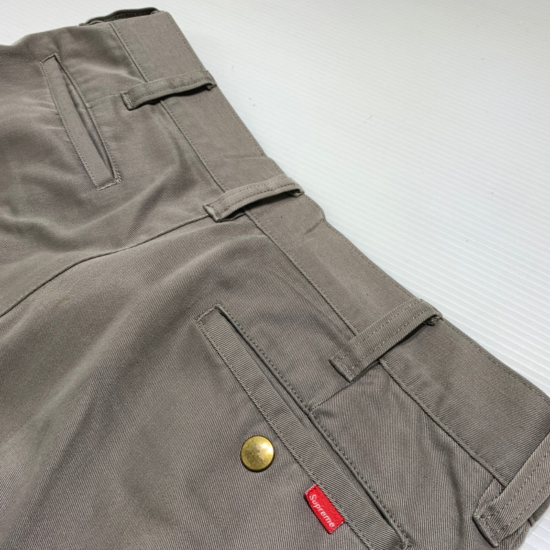 【中古品】【メンズ】 Supreme シュプリーム WORK CHINO PANT ワーク チノパンツ ボトムス ストレートパンツ 149-260716-ko-14-tei サイズ：32 カラー：ベージュ系/グレー系 万代Net店