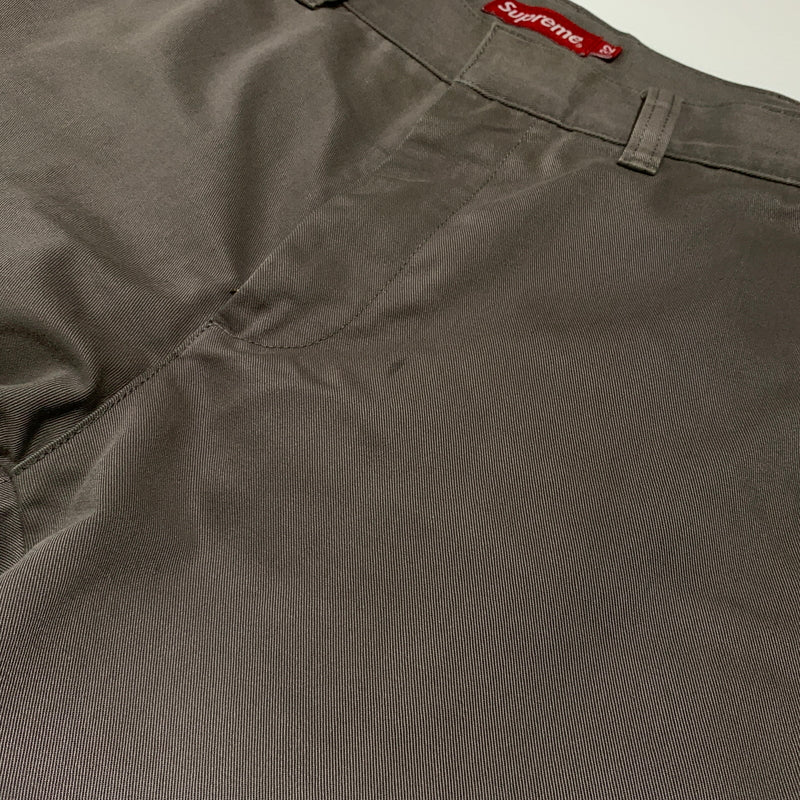 【中古品】【メンズ】 Supreme シュプリーム WORK CHINO PANT ワーク チノパンツ ボトムス ストレートパンツ 149-260716-ko-14-tei サイズ：32 カラー：ベージュ系/グレー系 万代Net店