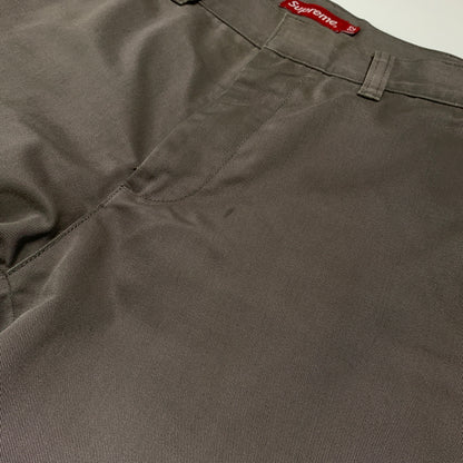 【中古品】【メンズ】 Supreme シュプリーム WORK CHINO PANT ワーク チノパンツ ボトムス ストレートパンツ 149-260716-ko-14-tei サイズ：32 カラー：ベージュ系/グレー系 万代Net店