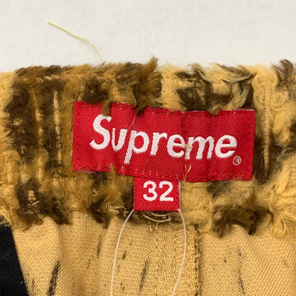 【中古品】【メンズ】 SUPREME 14SS FUR BELTED LEOPARD SHORT シュプリーム レオパードショートパンツ ハーフパンツ ボトムス ブランド 古着 149-260628-gm-01-fuz サイズ：32 カラー：レオパード 総柄 万代Net店