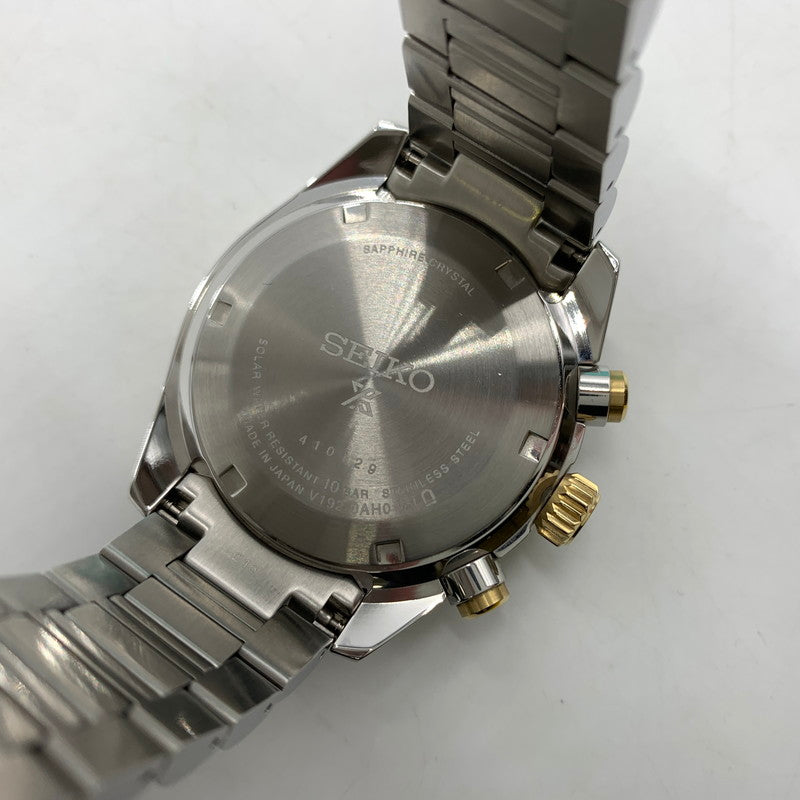 【中古品】【メンズ】 SEIKO セイコー PROSPEX SPEEDTIMER SBDL113 プロスペックス スピード タイマー 腕時計 197-260522-ko-04-tei カラー：シルバーゴールド 万代Net店