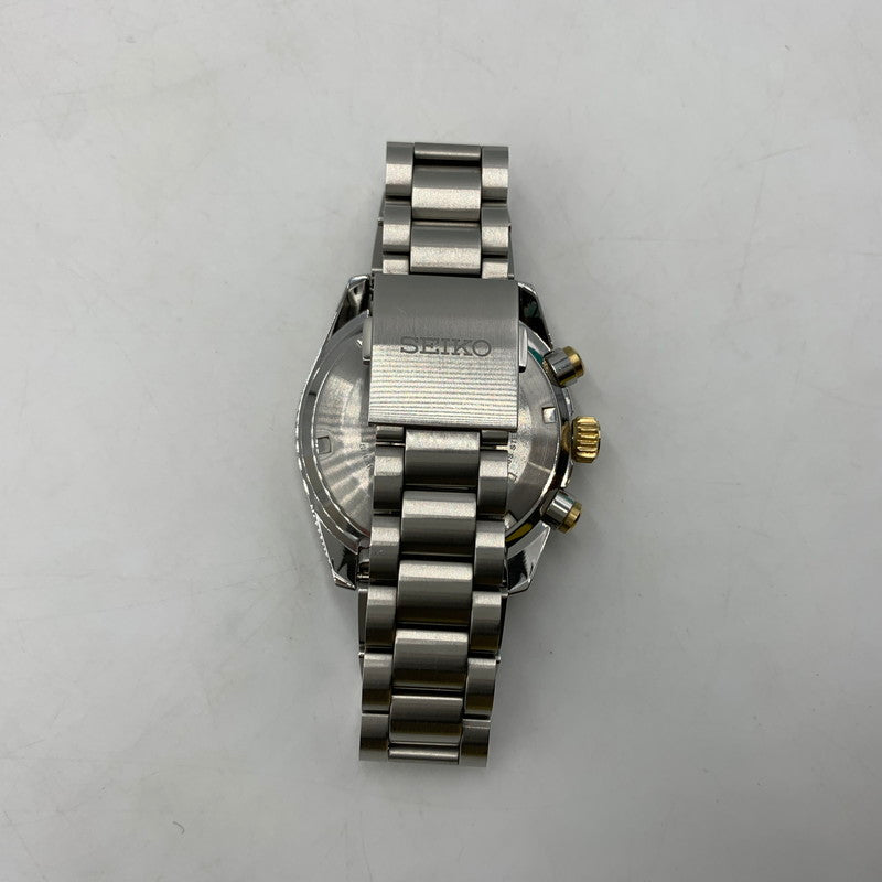 【中古品】【メンズ】 SEIKO セイコー PROSPEX SPEEDTIMER SBDL113 プロスペックス スピード タイマー 腕時計 197-260522-ko-04-tei カラー：シルバーゴールド 万代Net店