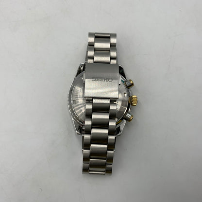 【中古品】【メンズ】 SEIKO セイコー PROSPEX SPEEDTIMER SBDL113 プロスペックス スピード タイマー 腕時計 197-260522-ko-04-tei カラー：シルバーゴールド 万代Net店