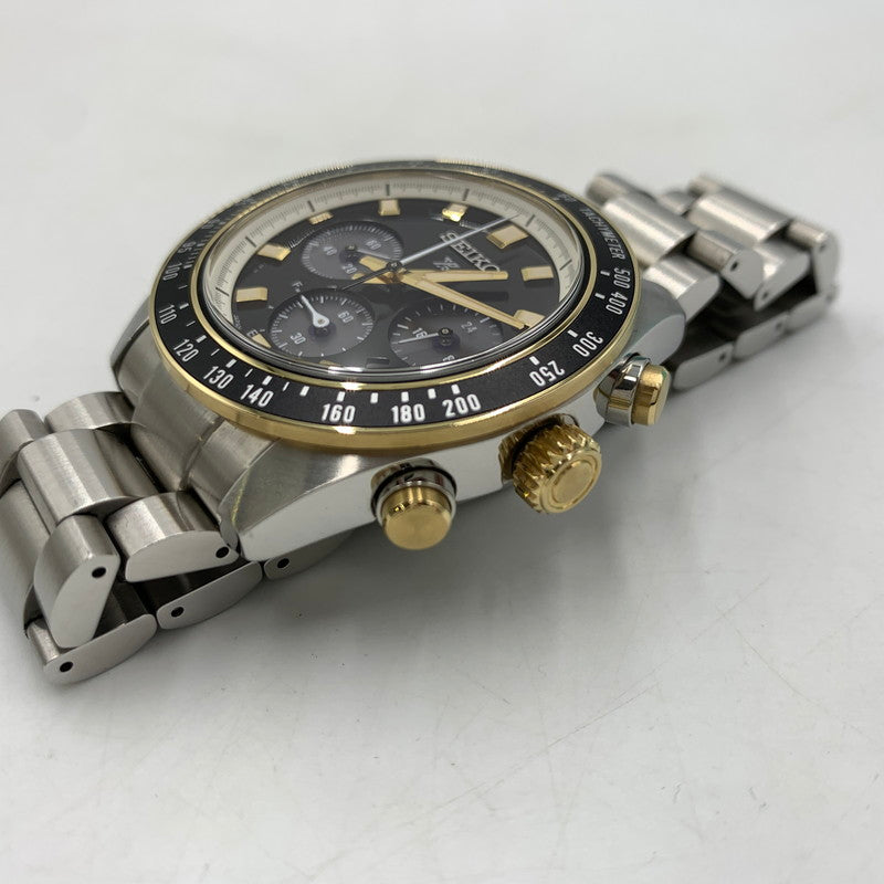 【中古品】【メンズ】 SEIKO セイコー PROSPEX SPEEDTIMER SBDL113 プロスペックス スピード タイマー 腕時計 197-260522-ko-04-tei カラー：シルバーゴールド 万代Net店