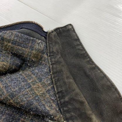 【ジャンク品】【メンズ】 CARHARTT カーハート DETROIT JACKET J97PTL デトロイト ジャケット アウター USA製 145-260508-ks-28-tei サイズ：XL カラー：グレー 万代Net店