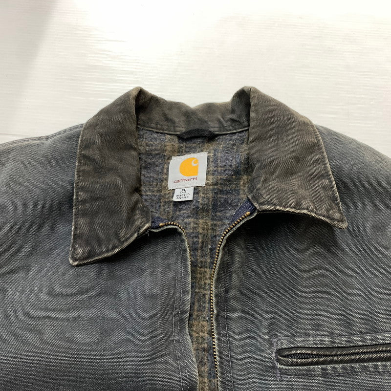 【ジャンク品】【メンズ】 CARHARTT カーハート DETROIT JACKET J97PTL デトロイト ジャケット アウター USA製 145-260508-ks-28-tei サイズ：XL カラー：グレー 万代Net店