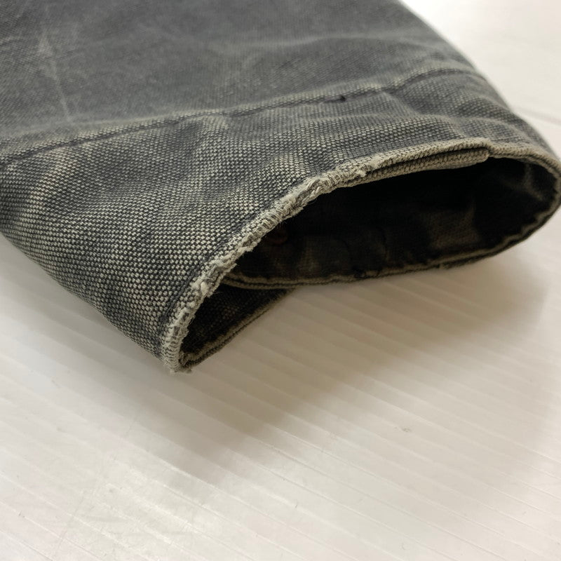 【ジャンク品】【メンズ】 CARHARTT カーハート DETROIT JACKET J97PTL デトロイト ジャケット アウター USA製 145-260508-ks-28-tei サイズ：XL カラー：グレー 万代Net店