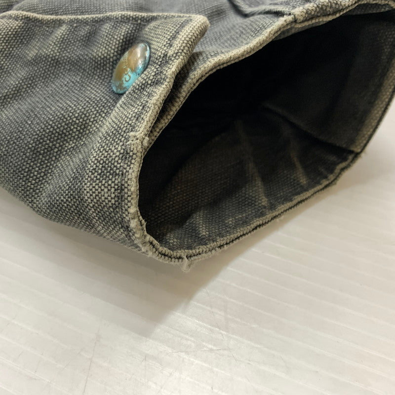【ジャンク品】【メンズ】 CARHARTT カーハート DETROIT JACKET J97PTL デトロイト ジャケット アウター USA製 145-260508-ks-28-tei サイズ：XL カラー：グレー 万代Net店