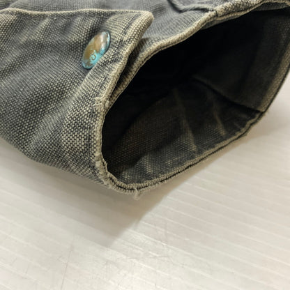 【ジャンク品】【メンズ】 CARHARTT カーハート DETROIT JACKET J97PTL デトロイト ジャケット アウター USA製 145-260508-ks-28-tei サイズ：XL カラー：グレー 万代Net店