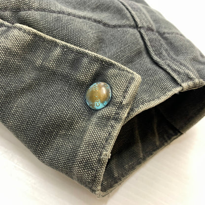 【ジャンク品】【メンズ】 CARHARTT カーハート DETROIT JACKET J97PTL デトロイト ジャケット アウター USA製 145-260508-ks-28-tei サイズ：XL カラー：グレー 万代Net店