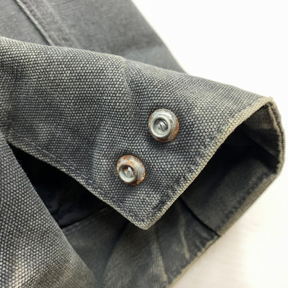 【ジャンク品】【メンズ】 CARHARTT カーハート DETROIT JACKET J97PTL デトロイト ジャケット アウター USA製 145-260508-ks-28-tei サイズ：XL カラー：グレー 万代Net店