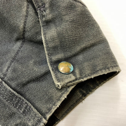 【ジャンク品】【メンズ】 CARHARTT カーハート DETROIT JACKET J97PTL デトロイト ジャケット アウター USA製 145-260508-ks-28-tei サイズ：XL カラー：グレー 万代Net店