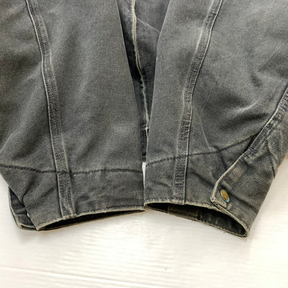 【ジャンク品】【メンズ】 CARHARTT カーハート DETROIT JACKET J97PTL デトロイト ジャケット アウター USA製 145-260508-ks-28-tei サイズ：XL カラー：グレー 万代Net店