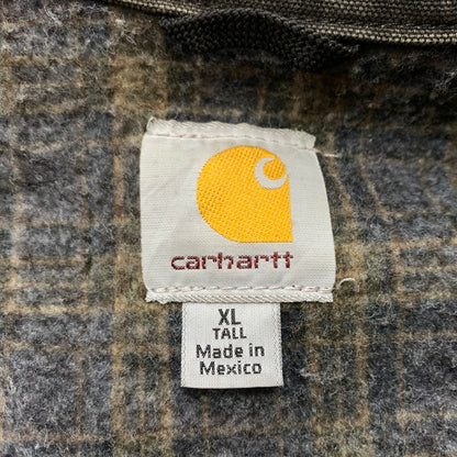【ジャンク品】【メンズ】 CARHARTT カーハート DETROIT JACKET J97PTL デトロイト ジャケット アウター USA製 145-260508-ks-28-tei サイズ：XL カラー：グレー 万代Net店