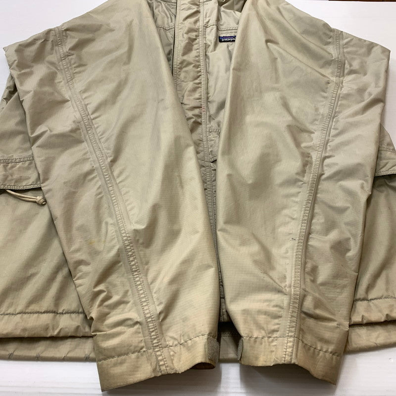 【現状渡し品】【メンズ】 PATAGONIA パタゴニア 00's TORRENT SHELL JACKET STY83617 S01 2000年 トレント シェル ジャケット アウター 144-260715-sa-07-tei サイズ：L カラー：ベージュ 万代Net店