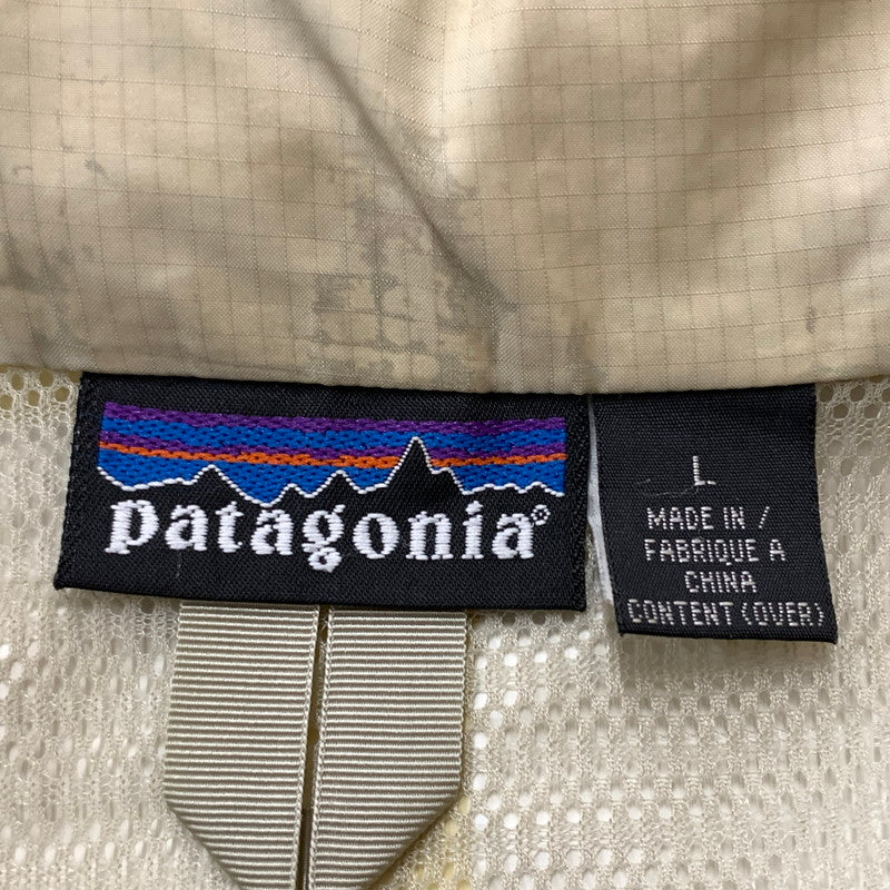 【現状渡し品】【メンズ】 PATAGONIA パタゴニア 00's TORRENT SHELL JACKET STY83617 S01 2000年 トレント シェル ジャケット アウター 144-260715-sa-07-tei サイズ：L カラー：ベージュ 万代Net店