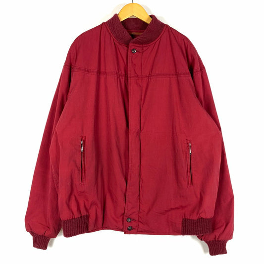 【ジャンク品】【メンズ】 CATALINA カタリナ 70~80's VARSITY CAP SHOULDER JACKET VINTAGE 70～80年代 バーシティ キャップ ショルダー ジャケット アウター ヴィンテージ 145-260508-ks-26-tei サイズ：46LONG カラー：レッド 万代Net店