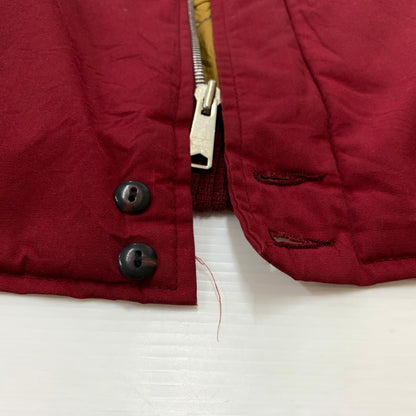 【ジャンク品】【メンズ】 CATALINA カタリナ 70~80's VARSITY CAP SHOULDER JACKET VINTAGE 70～80年代 バーシティ キャップ ショルダー ジャケット アウター ヴィンテージ 145-260508-ks-26-tei サイズ：46LONG カラー：レッド 万代Net店