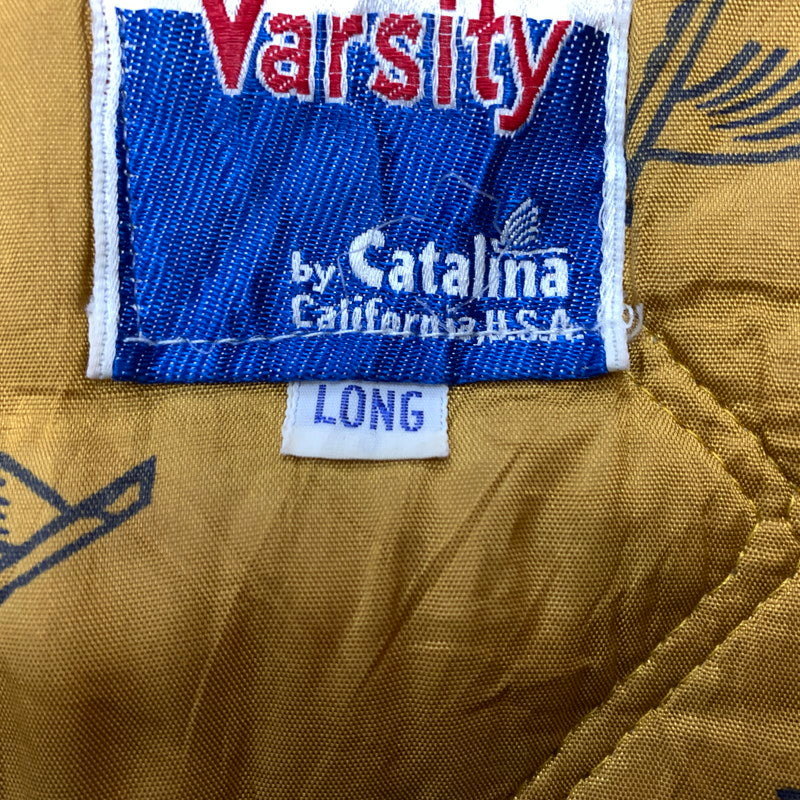 【ジャンク品】【メンズ】 CATALINA カタリナ 70~80's VARSITY CAP SHOULDER JACKET VINTAGE 70～80年代 バーシティ キャップ ショルダー ジャケット アウター ヴィンテージ 145-260508-ks-26-tei サイズ：46LONG カラー：レッド 万代Net店