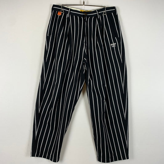 【中古品】【メンズ】 FAT エフエーティー × RED KAP レッドキャップ 別注 コラボ THREEKAP F32510-PN22 スリーキャップ ボトムス 153-260508-ks-29-tei サイズ：SKINNY カラー：ストライプ 万代Net店