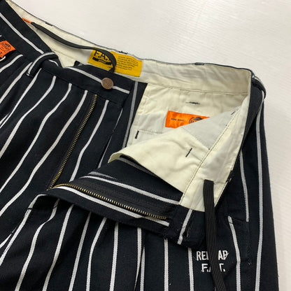 【中古品】【メンズ】 FAT エフエーティー × RED KAP レッドキャップ 別注 コラボ THREEKAP F32510-PN22 スリーキャップ ボトムス 153-260508-ks-29-tei サイズ：SKINNY カラー：ストライプ 万代Net店