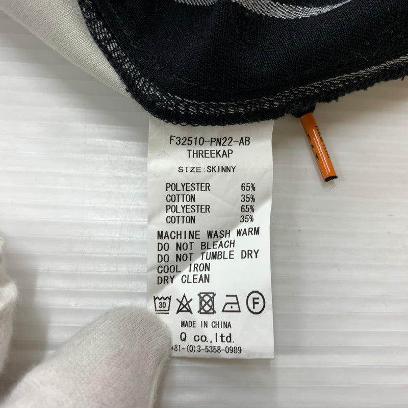 【中古品】【メンズ】 FAT エフエーティー × RED KAP レッドキャップ 別注 コラボ THREEKAP F32510-PN22 スリーキャップ ボトムス 153-260508-ks-29-tei サイズ：SKINNY カラー：ストライプ 万代Net店