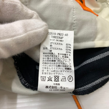 【中古品】【メンズ】 FAT エフエーティー × RED KAP レッドキャップ 別注 コラボ THREEKAP F32510-PN22 スリーキャップ ボトムス 153-260508-ks-29-tei サイズ：SKINNY カラー：ストライプ 万代Net店