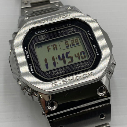 【中古品】【メンズ】 CASIO G-SHOCK FULL METAL 5000 SERIES GMW-B5000D-1JF ジーショック フルメタル 5000シリーズ デジタル腕時計 時計 アクセサリー 196-260529-ks-04-tei カラー：シルバー 万代Net店