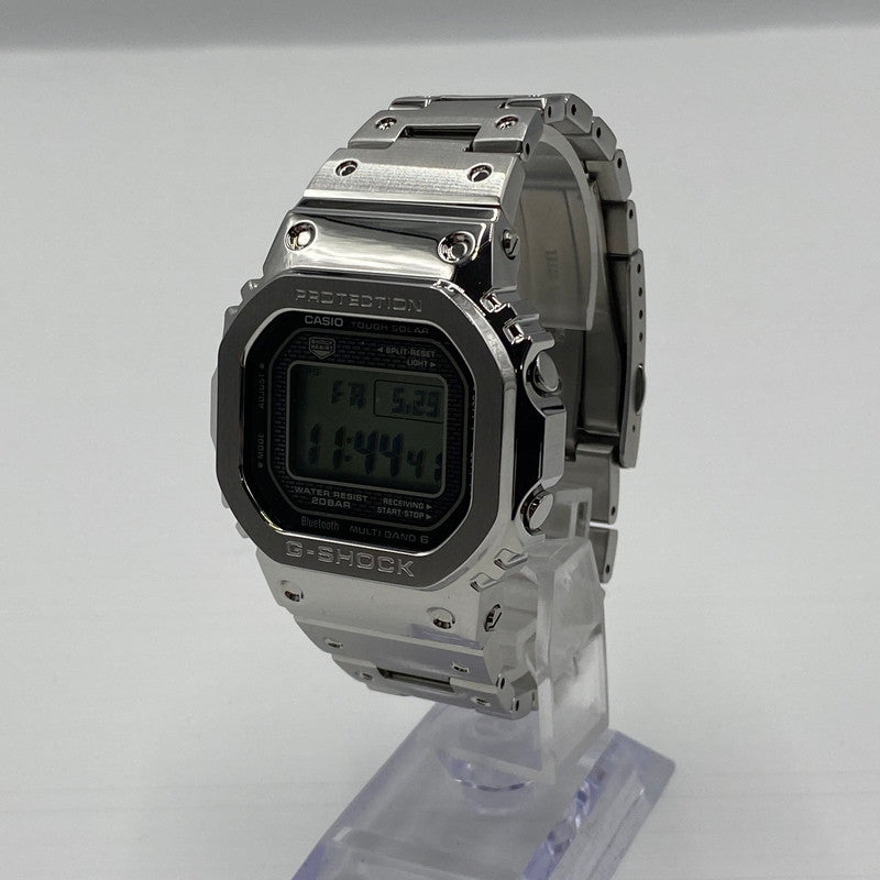 【中古品】【メンズ】 CASIO G-SHOCK FULL METAL 5000 SERIES GMW-B5000D-1JF ジーショック フルメタル 5000シリーズ デジタル腕時計 時計 アクセサリー 196-260529-ks-04-tei カラー：シルバー 万代Net店
