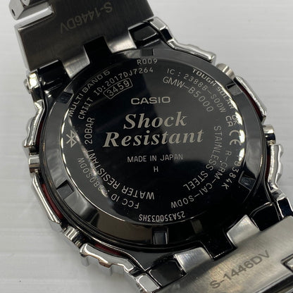 【中古品】【メンズ】 CASIO G-SHOCK FULL METAL 5000 SERIES GMW-B5000D-1JF ジーショック フルメタル 5000シリーズ デジタル腕時計 時計 アクセサリー 196-260529-ks-04-tei カラー：シルバー 万代Net店