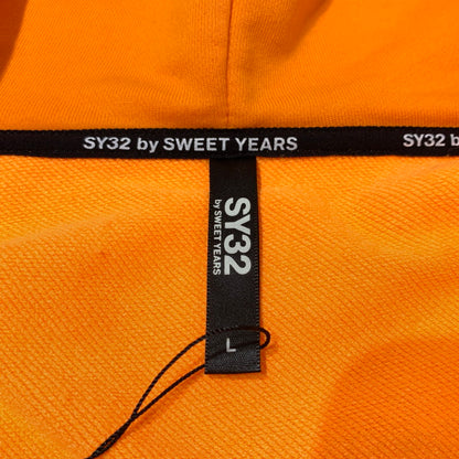 【中古品】【メンズ】 SY32 by SWEET YEARS エスワイサーティトゥバイスウィートイヤーズ FLASH COLOR ZIP HOODIE 12004 フレッシュカラー ジップアップ フーディ 長袖 トップス パーカー 147-260703-yo-06-tei サイズ：L カラー：オレンジ 万代Net店