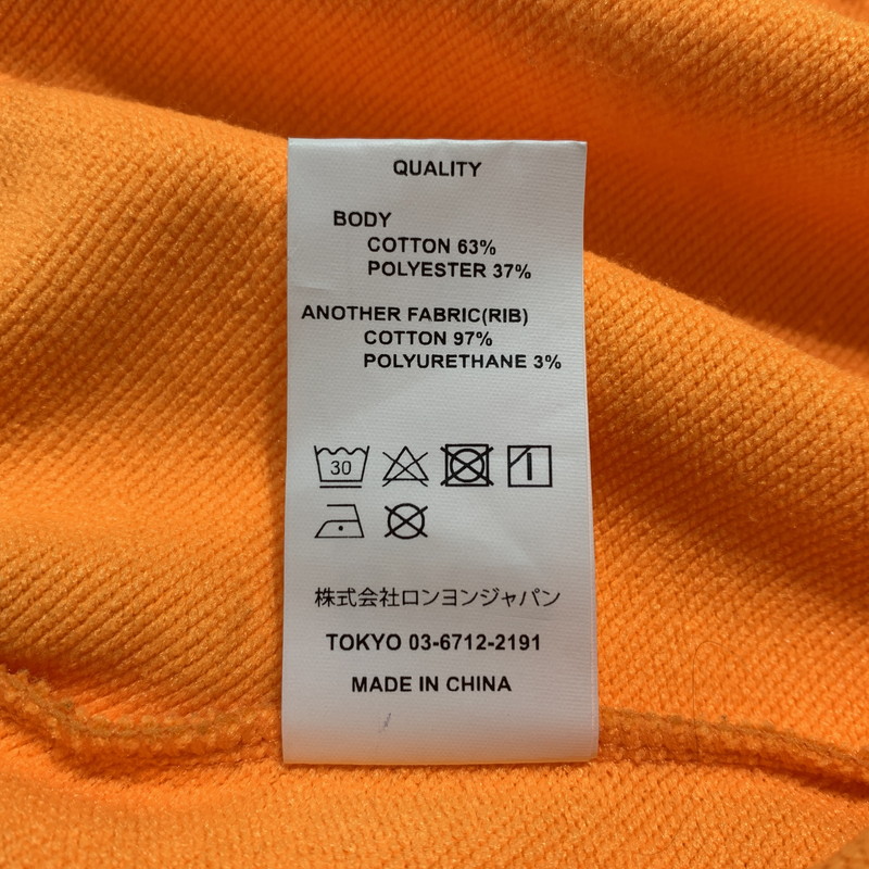 【中古品】【メンズ】 SY32 by SWEET YEARS エスワイサーティトゥバイスウィートイヤーズ FLASH COLOR ZIP HOODIE 12004 フレッシュカラー ジップアップ フーディ 長袖 トップス パーカー 147-260703-yo-06-tei サイズ：L カラー：オレンジ 万代Net店