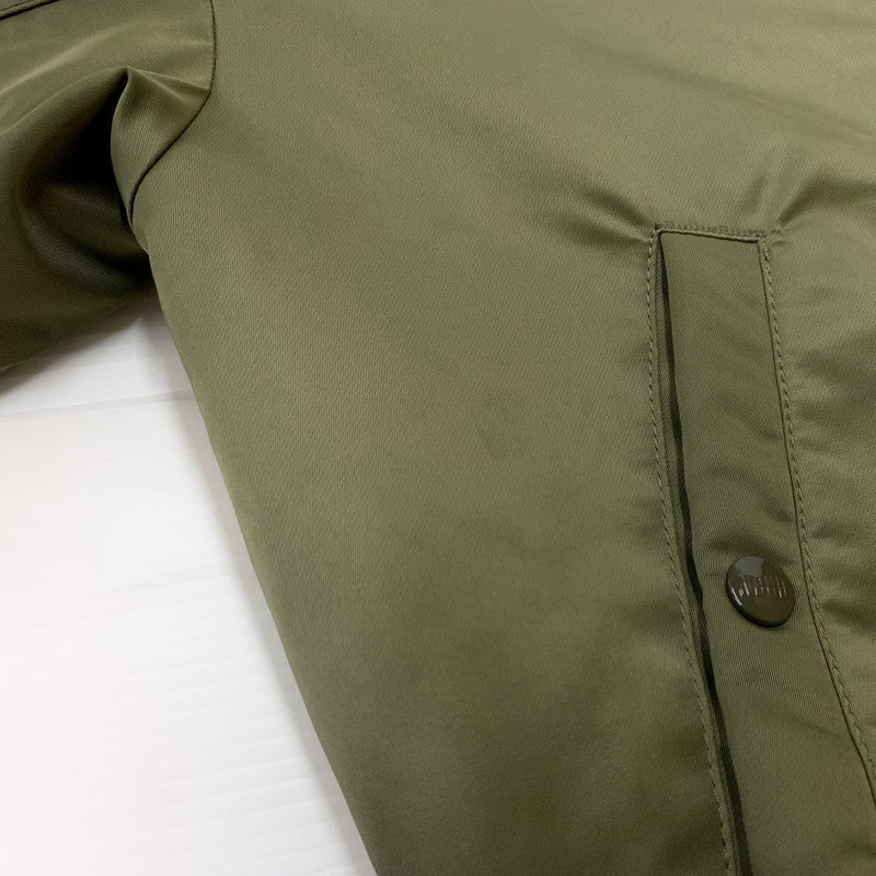 【現状渡し品】【メンズ】 NEIGHBORHOOD ネイバーフッド 25AW MA-1 FLIGHT JACKET MOD 252SPNH-JKM02 MA-1 フライト ジャケット アウター 142-260508-ks-27-tei サイズ：M カラー：カーキ 万代Net店