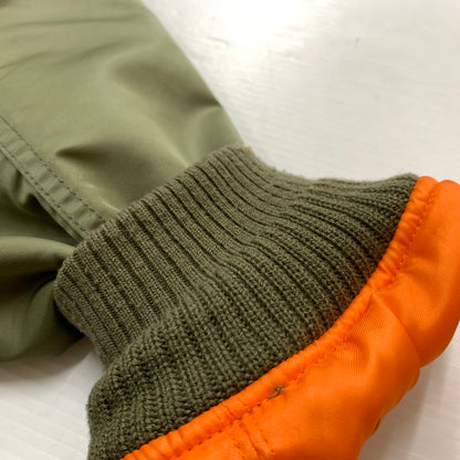 【現状渡し品】【メンズ】 NEIGHBORHOOD ネイバーフッド 25AW MA-1 FLIGHT JACKET MOD 252SPNH-JKM02 MA-1 フライト ジャケット アウター 142-260508-ks-27-tei サイズ：M カラー：カーキ 万代Net店