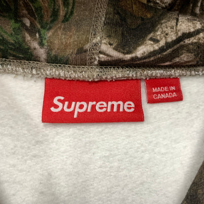 【中古品】【メンズ】 SUPREME シュプリーム BOXLOGO HOODED SWEAT SHIRT ボックス ロゴ フーディ スウェットシャツ トップス プルオーバーパーカー 149-260513-ko-05-tei サイズ：L カラー：カーキ 万代Net店