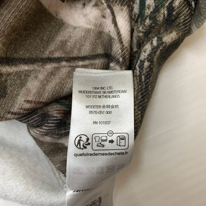 【中古品】【メンズ】 SUPREME シュプリーム BOXLOGO HOODED SWEAT SHIRT ボックス ロゴ フーディ スウェットシャツ トップス プルオーバーパーカー 149-260513-ko-05-tei サイズ：L カラー：カーキ 万代Net店