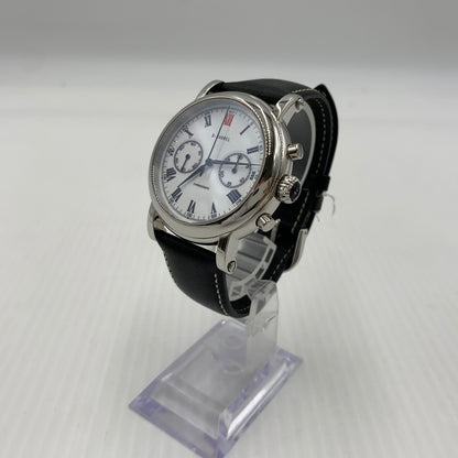 【中古品】【メンズ】 B-BARRELビーバレル SIMPLE CHRONOGRAPH BB-0036 シンプル 天津クロノグラフ 自動巻き腕時計 197-260814-yo-14-tei カラー：シルバー 万代Net店