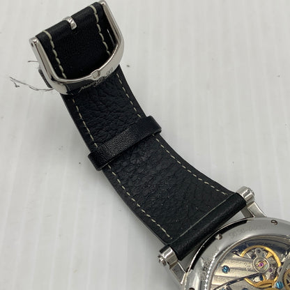 【中古品】【メンズ】 B-BARRELビーバレル SIMPLE CHRONOGRAPH BB-0036 シンプル 天津クロノグラフ 自動巻き腕時計 197-260814-yo-14-tei カラー：シルバー 万代Net店