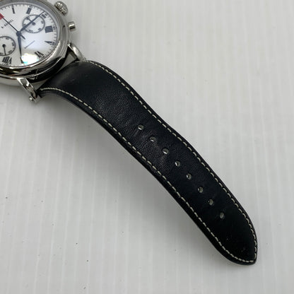 【中古品】【メンズ】 B-BARRELビーバレル SIMPLE CHRONOGRAPH BB-0036 シンプル 天津クロノグラフ 自動巻き腕時計 197-260814-yo-14-tei カラー：シルバー 万代Net店