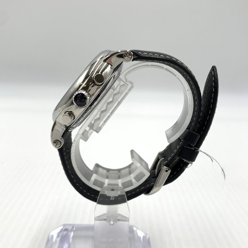 【中古品】【メンズ】 B-BARRELビーバレル SIMPLE CHRONOGRAPH BB-0036 シンプル 天津クロノグラフ 自動巻き腕時計 197-260814-yo-14-tei カラー：シルバー 万代Net店