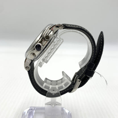 【中古品】【メンズ】 B-BARRELビーバレル SIMPLE CHRONOGRAPH BB-0036 シンプル 天津クロノグラフ 自動巻き腕時計 197-260814-yo-14-tei カラー：シルバー 万代Net店