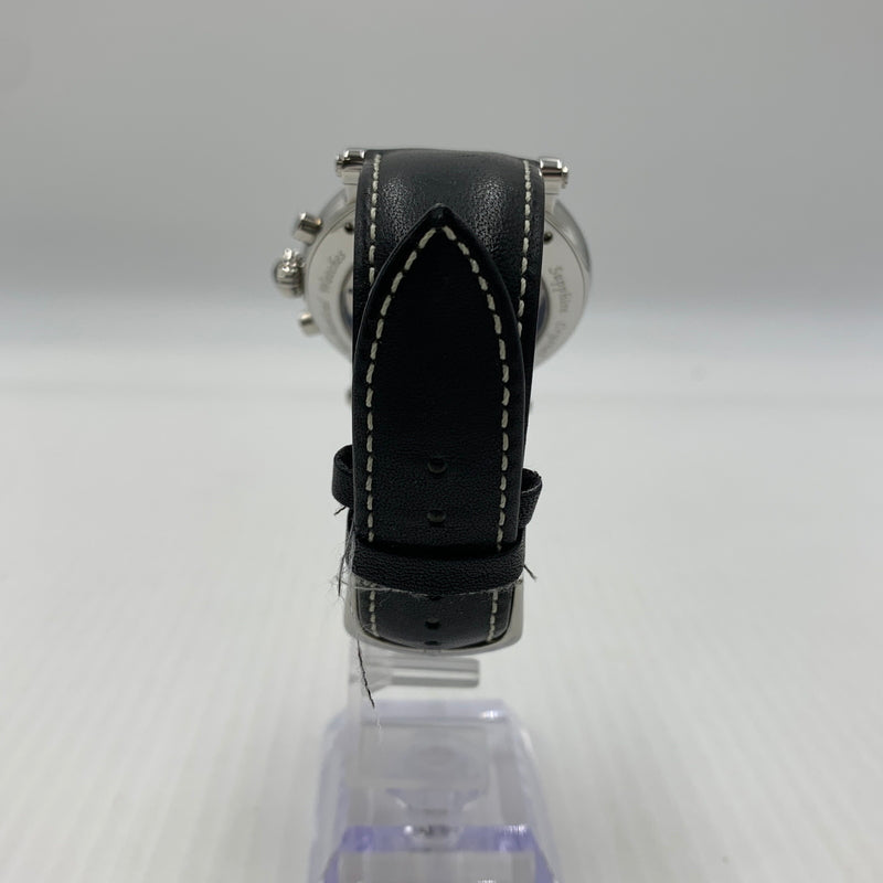 【中古品】【メンズ】 B-BARRELビーバレル SIMPLE CHRONOGRAPH BB-0036 シンプル 天津クロノグラフ 自動巻き腕時計 197-260814-yo-14-tei カラー：シルバー 万代Net店