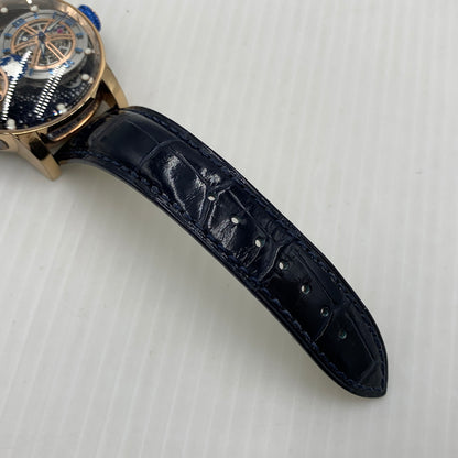 【中古品】【メンズ】 HANBORO ハンボロ CELESTIAL BODY SERIES NIGHT SKY AUTOMATIC WATCH セレスティアルシリーズ 自動巻き腕時計 天体モチーフ 197-260814-yo-13-tei カラー：ゴールド 万代Net店