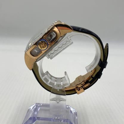 【中古品】【メンズ】 HANBORO ハンボロ CELESTIAL BODY SERIES NIGHT SKY AUTOMATIC WATCH セレスティアルシリーズ 自動巻き腕時計 天体モチーフ 197-260814-yo-13-tei カラー：ゴールド 万代Net店