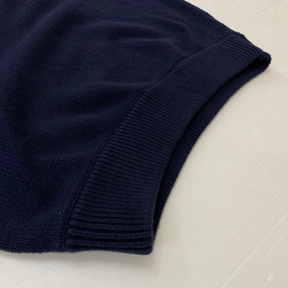 【中古品】【メンズ】 X-LARGE エクストララージ COLLEGE LOGO CREWNECK KNIT 101204015001 カレッジロゴ クルーネックニット トップス セーター 142-260716-ss-02-tei サイズ：M カラー：ネイビー 万代Net店