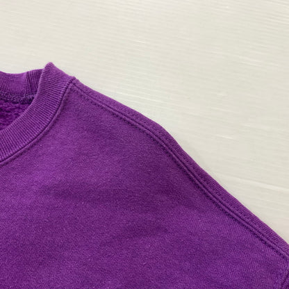 【中古品】【メンズ】 SUPREME シュプリーム SMALL BOX LOGO CREWNECK スモール ボックス ロゴ クルーネック スウェット トップス トレーナー 149-260513-ko-02-tei サイズ：M カラー：パープル 万代Net店