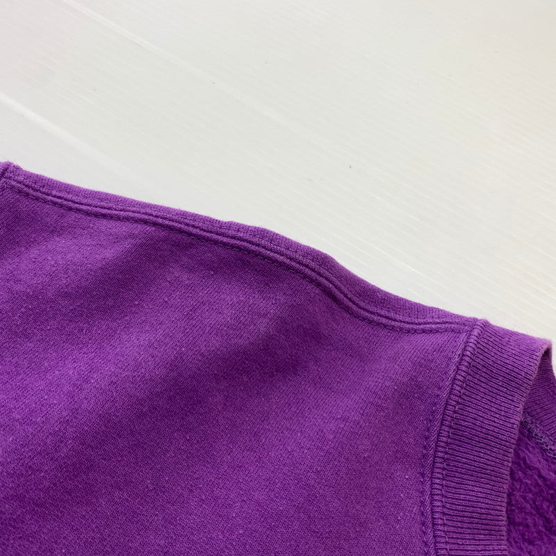 【中古品】【メンズ】 SUPREME シュプリーム SMALL BOX LOGO CREWNECK スモール ボックス ロゴ クルーネック スウェット トップス トレーナー 149-260513-ko-02-tei サイズ：M カラー：パープル 万代Net店