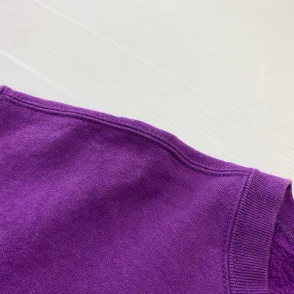 【中古品】【メンズ】 SUPREME シュプリーム SMALL BOX LOGO CREWNECK スモール ボックス ロゴ クルーネック スウェット トップス トレーナー 149-260513-ko-02-tei サイズ：M カラー：パープル 万代Net店
