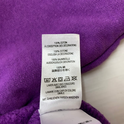 【中古品】【メンズ】 SUPREME シュプリーム SMALL BOX LOGO CREWNECK スモール ボックス ロゴ クルーネック スウェット トップス トレーナー 149-260513-ko-02-tei サイズ：M カラー：パープル 万代Net店
